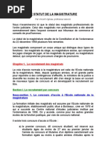 Download LE STATUT DE LA MAGISTRATURE by VincentVigneau SN411299 doc pdf
