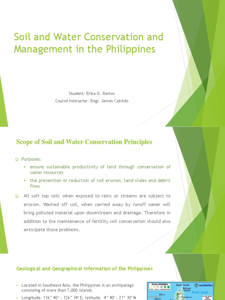 Soil and Water Conservation in the Philippines | PDF | Air Pollution | Soil