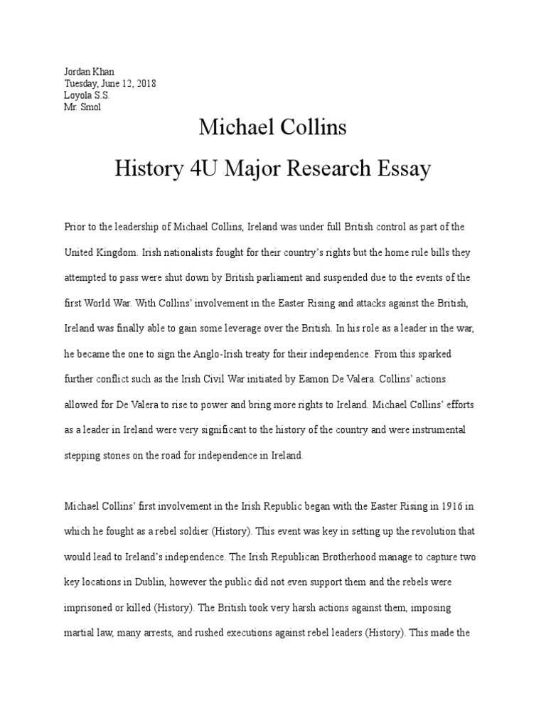 Michael collins ireland image