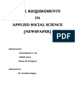 Applied Social Science