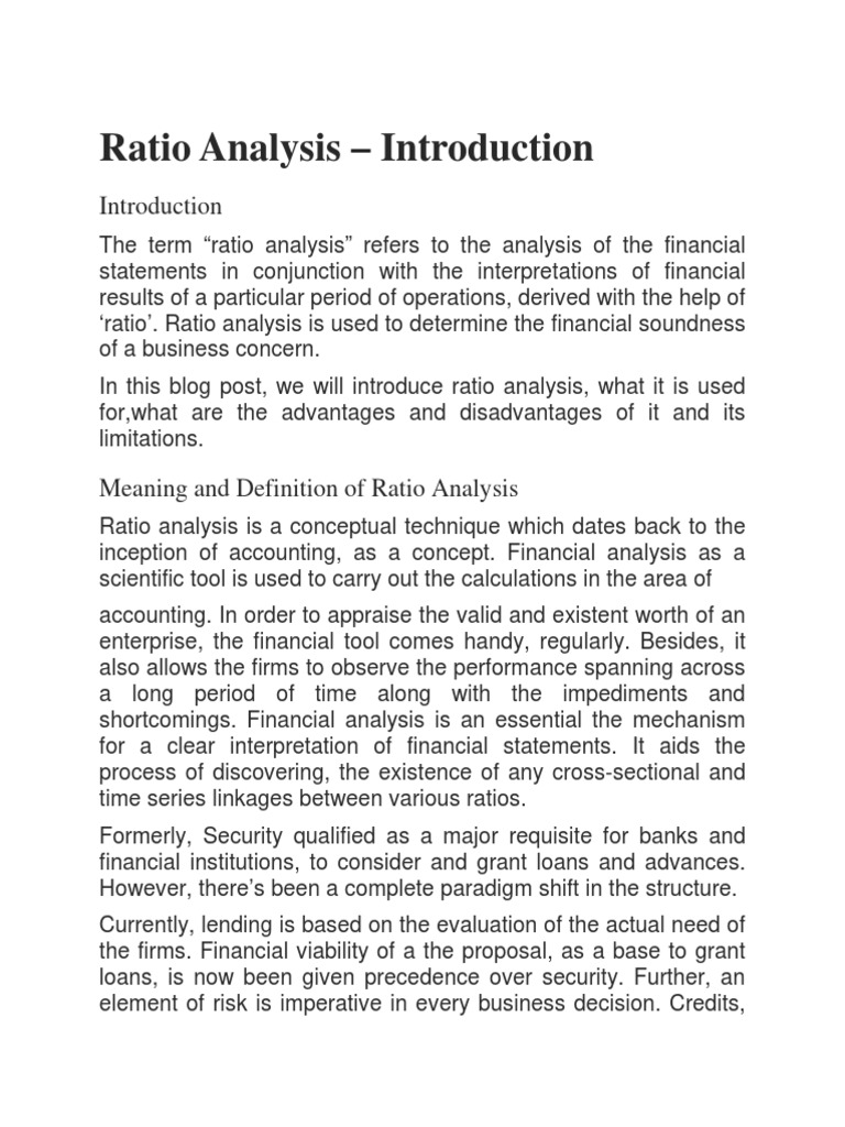 Ratio | PDF | Dividend | Equity (Finance)
