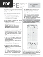 Preliminary Michigan 2004 - 2005 Test 1 PDF