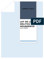 Delitos Aduaneros