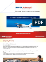 Commercial Pilot License (CPL)