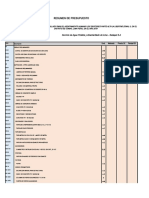 Presupuesto Proyecto Comas