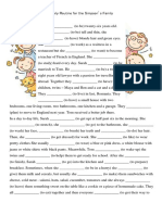 Present Simple Readingcomprehension Text Grammar Drills Worksheet Templates Layouts 106049
