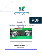 Robotics II Module 6: Football Gen II (Robot Soccer) : Academic Services Unit
