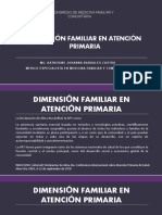 Dimensión Familiar en Atención Primaria