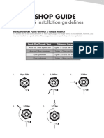 Workshop Guide: Selection & Installation Guidelines