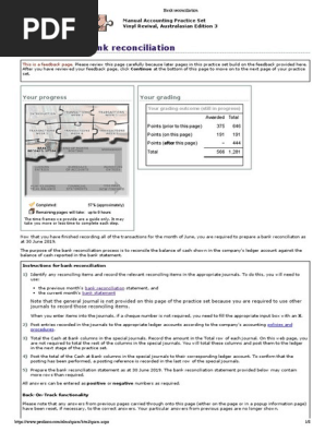 Bank Reconciliation