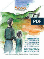 Estudio Tensiones Entre La Política Extractivista y La Restitución de Tierras PDF