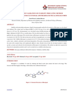 Format - ijgmP-Development and Validation of Stability Indicating Method For Estimation of Riociguat in Bulk and Pharmaceutical Dosage Form