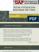 Rentas Vitalicias y Seguros de Vida22222222