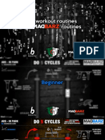 75 Workout Routines - All Madbarz Routines - Bar Brothers Algeria - Text PDF