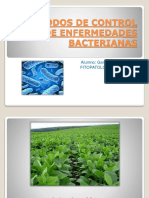 Metodos de control de enfermedades bacterianas