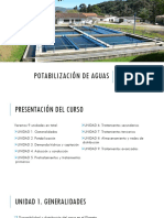 Sesión 1. Potabilizacion de Aguas