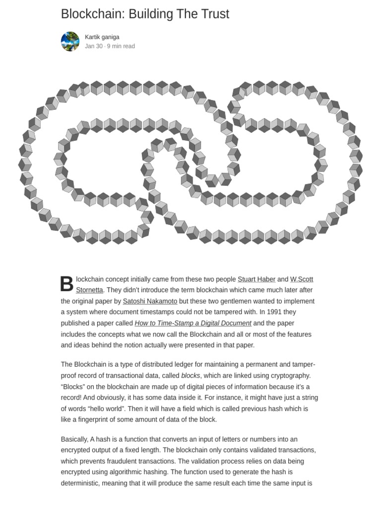 Understanding Blockchain Technology Basics | PDF | Peer To Peer ...