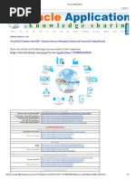 Oracle R12 E-Business Suite (ERP - Enterprise Resource Planning) Technical and Functional Training Manuals