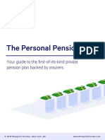 Blueprint Income Personal Pension Guide