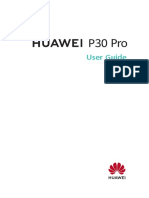 HUAWEI P30 Pro User Guide (VOG-L09&L29&L04, EMUI9.1 - 01, EN) PDF