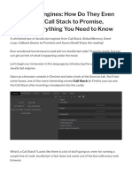 JavaScript Engines: How Do They Even Work? From Call Stack To Promise