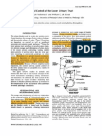 Neural Control of the Lower Urinary Tract