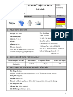 MSDS Axit Citric