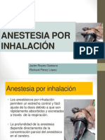 Anestesia por Inhalacion