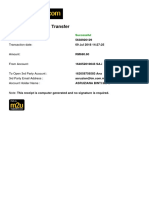 M2U Payment to Asruziana - Outstanding Streamyx Bill