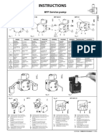 INSTRUCTIONS BFP Service Pump