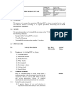 PVD V-DRL.026 Testing BOP On Stump Procedure PDF