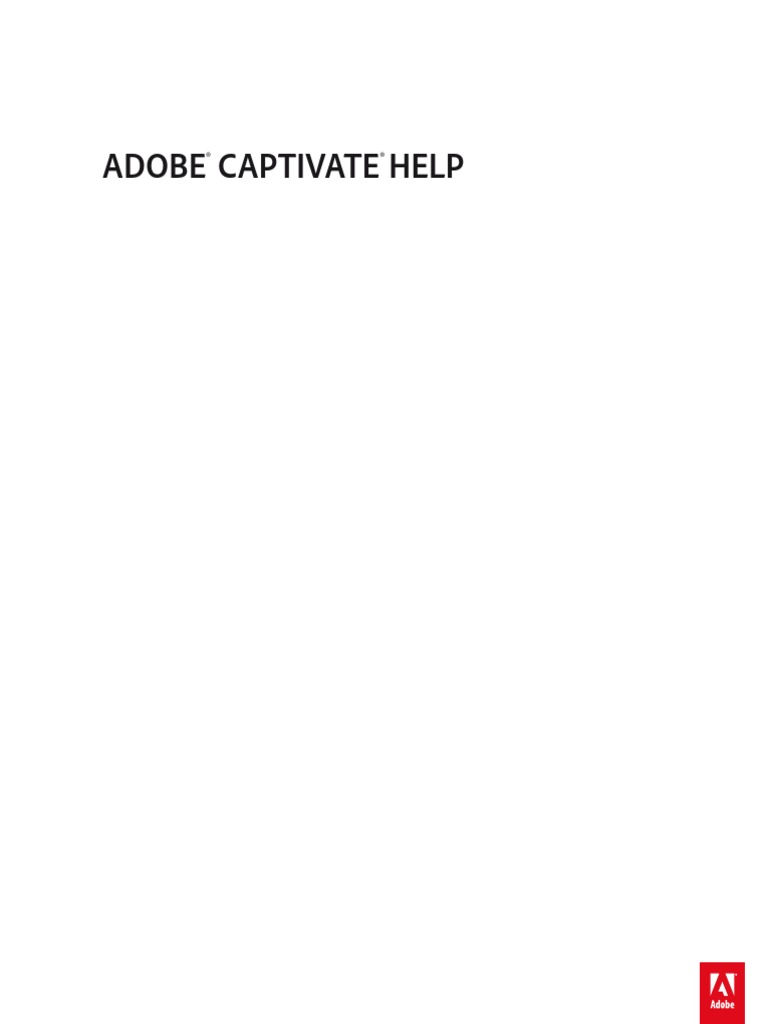 Captivate Reference PDF | PDF | Computing | Software