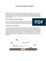 Researches On Guided Weapons: Introduction