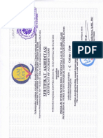 SERTIFIKAT AKREDITASI PROGRAM PROFESI NERS (LAM-PTKes) Fikes Unigal Ac Id PDF