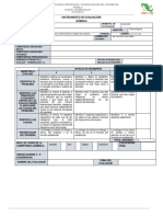 Rubrica Diagrama de Ishikawa