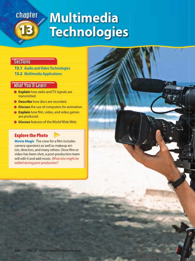 Dcap303 Multimedia Systems PDF Filmmaking