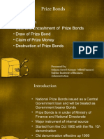 Prize Bond and Government Securities