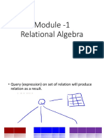 DBMS Relational Algebra