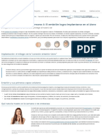 Desarrollo Del Feto en La Semana 04 - El Embrión Logra Implantarse