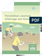 Buku Siswa Kelas 8 SMP PJOK 2014 Semester 2