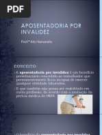 Aula 10. Aposentadorias