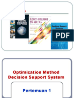 DSS Pertemuan 1 - Liner Programming