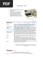 ZOLL® PD™ 1400: Specifications