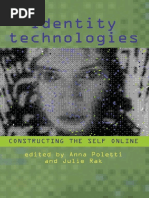 (Wisconsin Studies in Autobiography) Anna Poletti - Julie Rak - Identity Technologies - Constructing The Self Online (2014, University of Wisconsin Press)