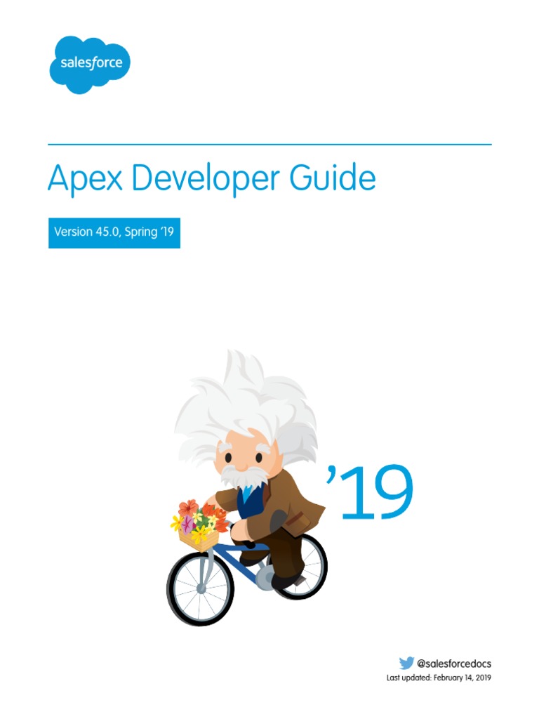 Salesforce Apex Language Reference | PDF | Salesforce.Com | Application  Programming Interface