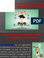 La Educacion y Su Importancia en El Desarrollo