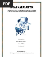 Download Tugas Makalah Tik-Blog-Dianisa R-XI IPA 1 by rizkikadanis SN41135452 doc pdf