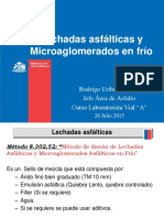 Lechadas y Microag en Frío