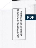 Normas de La Chorrera-Plan Normativo de Desarrollo Urbano 1985