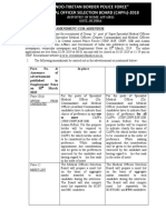 Para No. & Annexure of Advertisement in Place Read: Published in Employment News On 30 March 2019